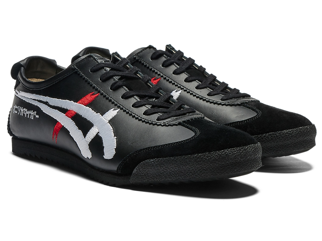 Giày Onitsuka Tiger Mexico 66 Deluxe NM 'Black' 1181A119-001 - Ảnh 5