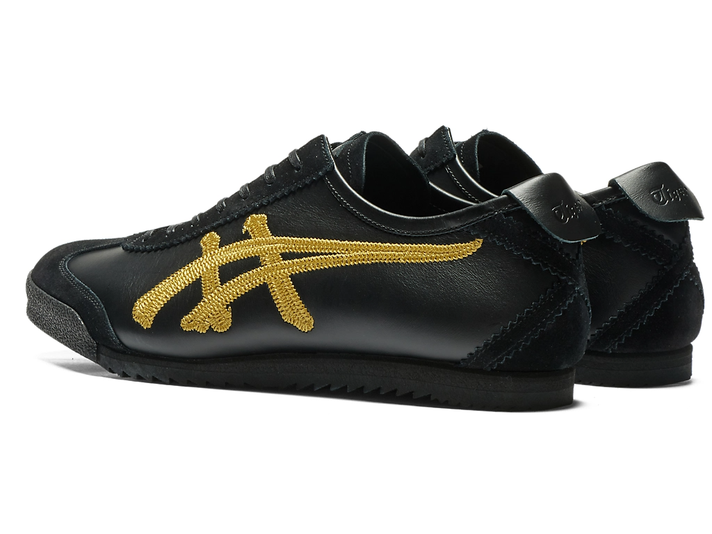 Giày Onitsuka Tiger Mexico 66 Deluxe NM 'Black Gold' 1181A605-001 - Ảnh 4