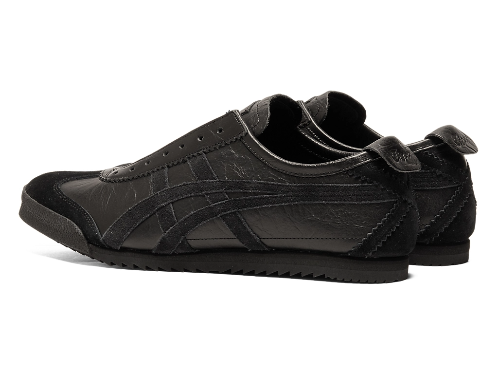 Giày Onitsuka Tiger Mexico 66 Slip-on Deluxe NM 'Black' 1181A607-001 - Ảnh 4