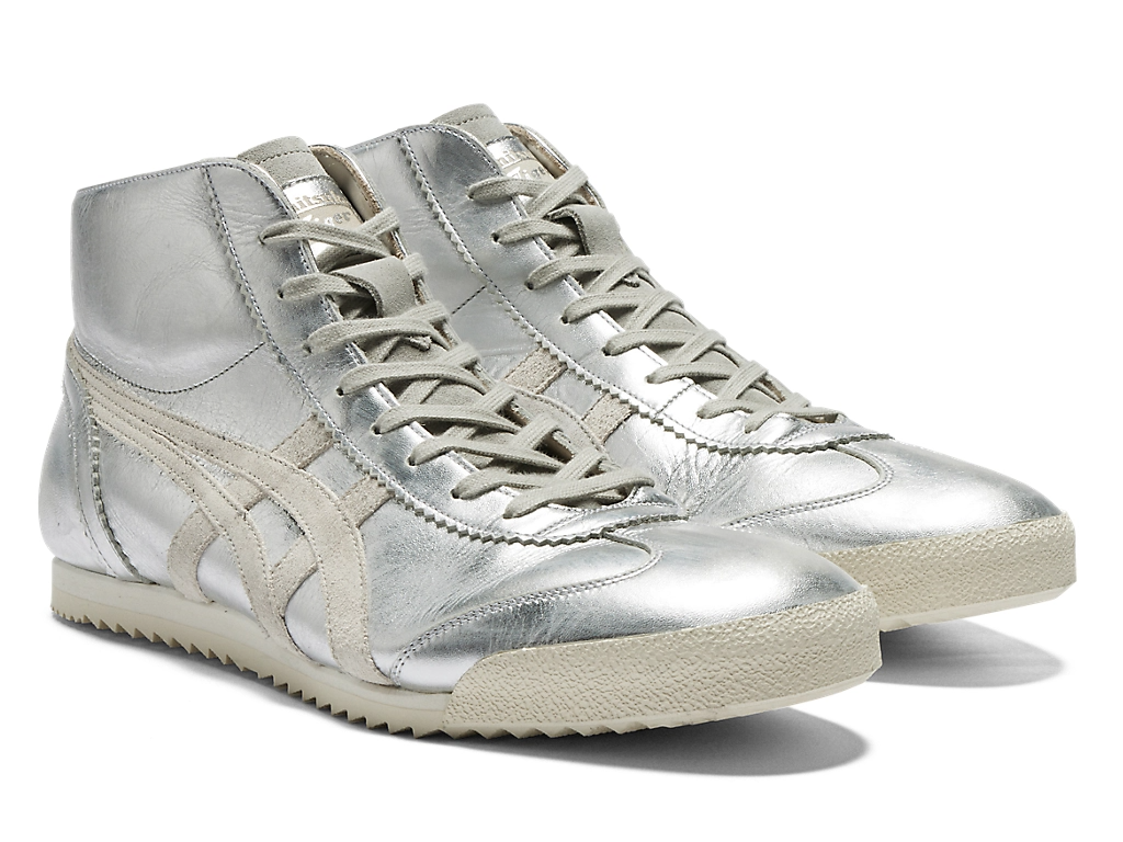 Giày Onitsuka Tiger Mexico Mid Deluxe NM 'Silver' 1181A608-020 - Ảnh 5