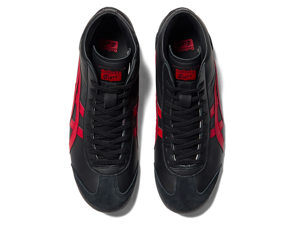 Alternative view of Giày Onitsuka Tiger Mexico Mid Runner 'Black Red' 1183B577-001