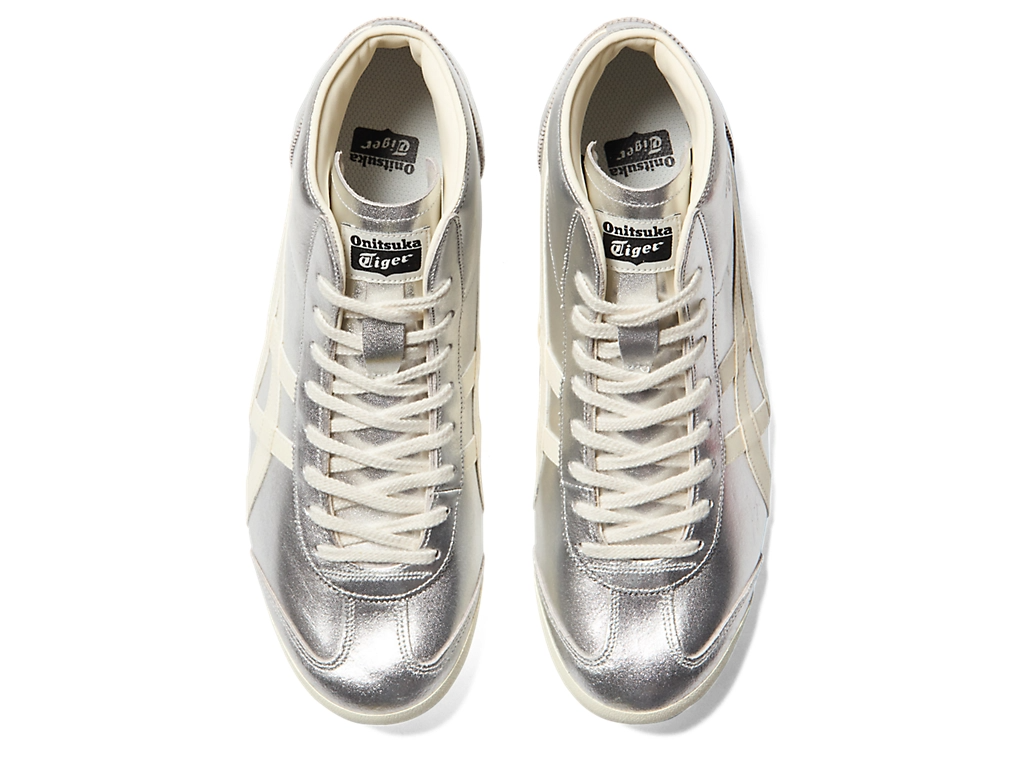 Alternative view of Giày Onitsuka Tiger Mexico Mid Runner 'Silver' 1183B577-020