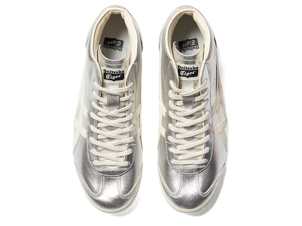 Alternative view of Giày Onitsuka Tiger Mexico Mid Runner 'Silver' 1183B577-020