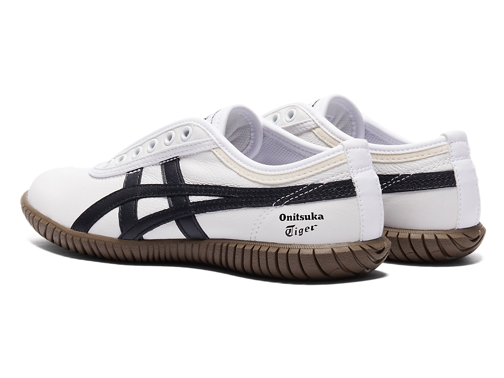 Giày Onitsuka Tiger Tsunahiki Slip-On 'White Black' 1183C529-101 - Ảnh 4