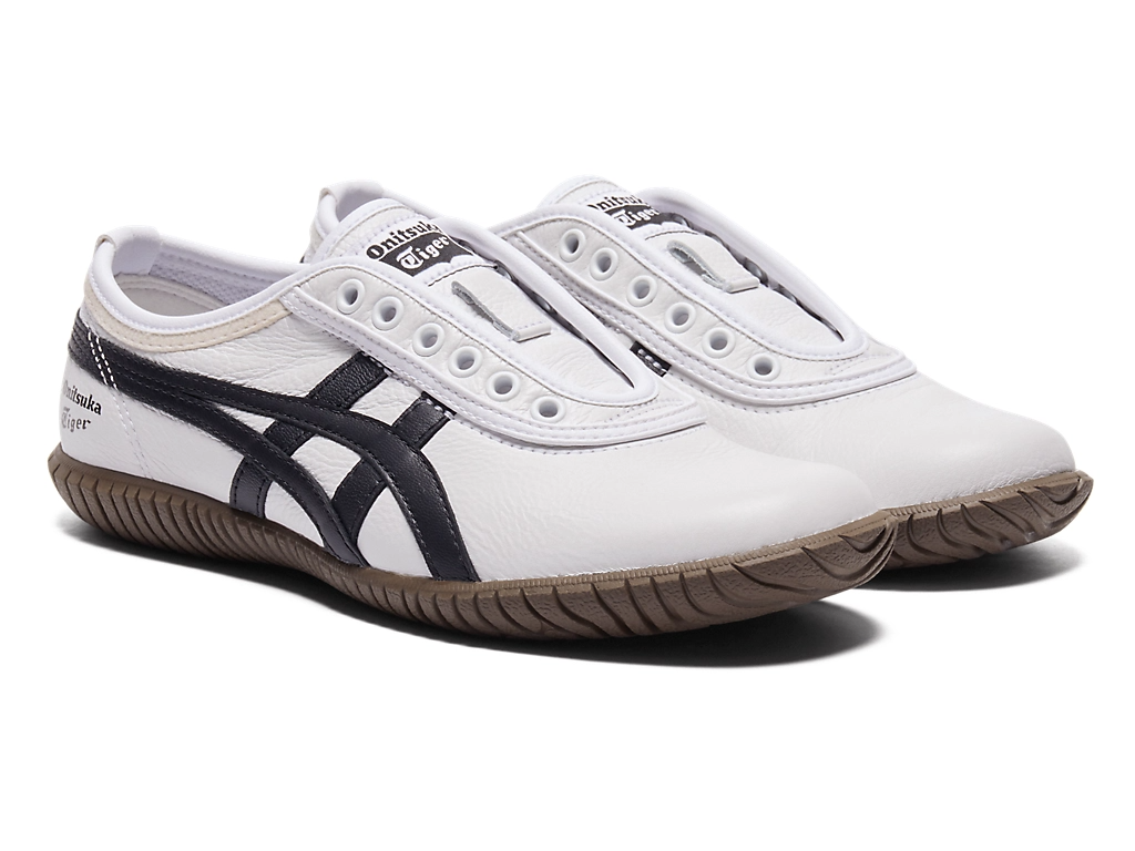 Giày Onitsuka Tiger Tsunahiki Slip-On 'White Black' 1183C529-101 - Ảnh 5