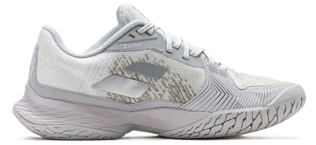 Giày Babolat Jet Mach 3 All Court 'White Grey' 3A1S25B630-1072