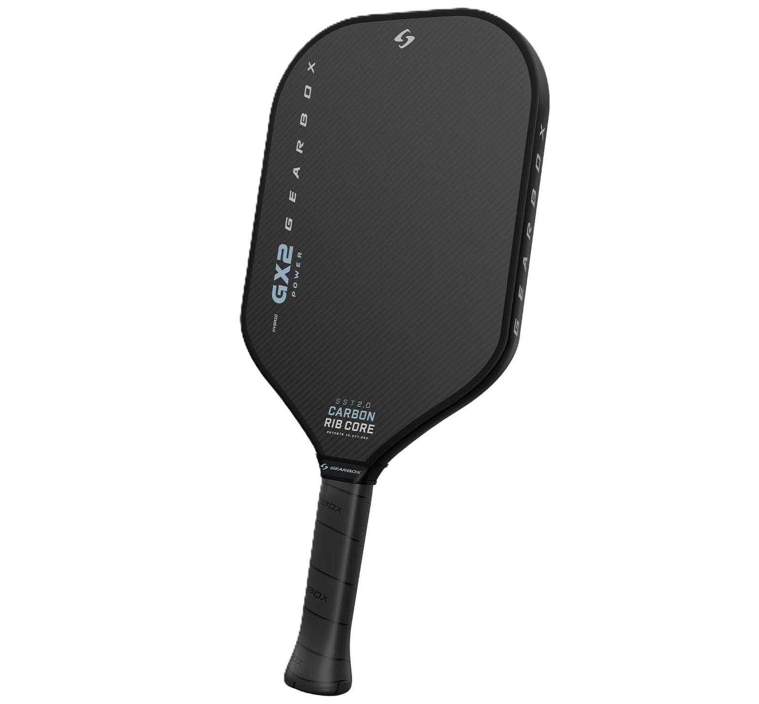 Vợt Pickleball Gearbox GX2 Power Hybrid 16mm 'Black' - Ảnh 4