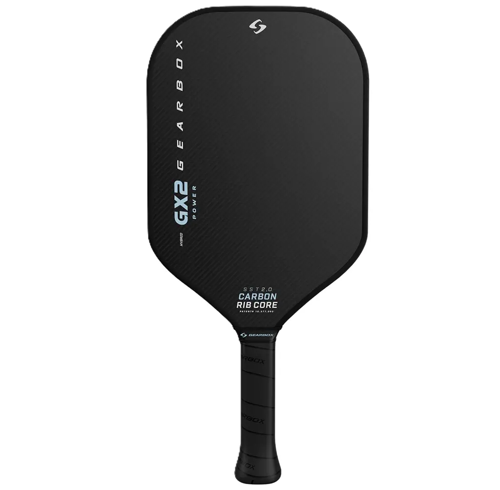 Vợt Pickleball Gearbox GX2 Power Hybrid 16mm 'Black'