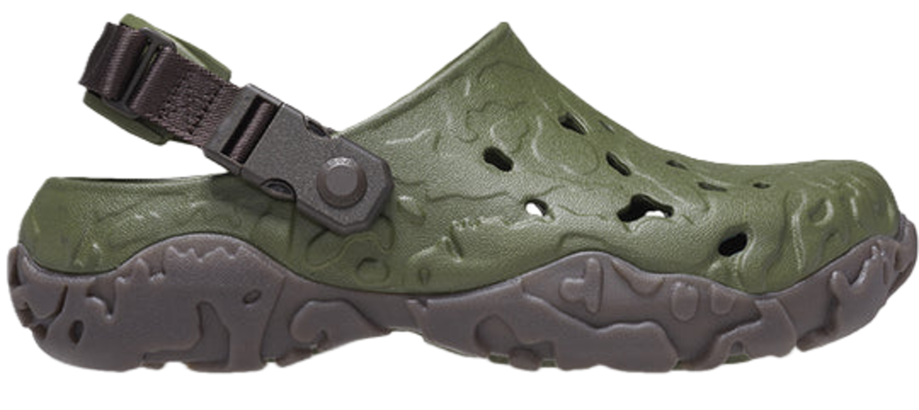 Dép Crocs All-Terrain Clog 'Army Green Espresso' 208391-32C