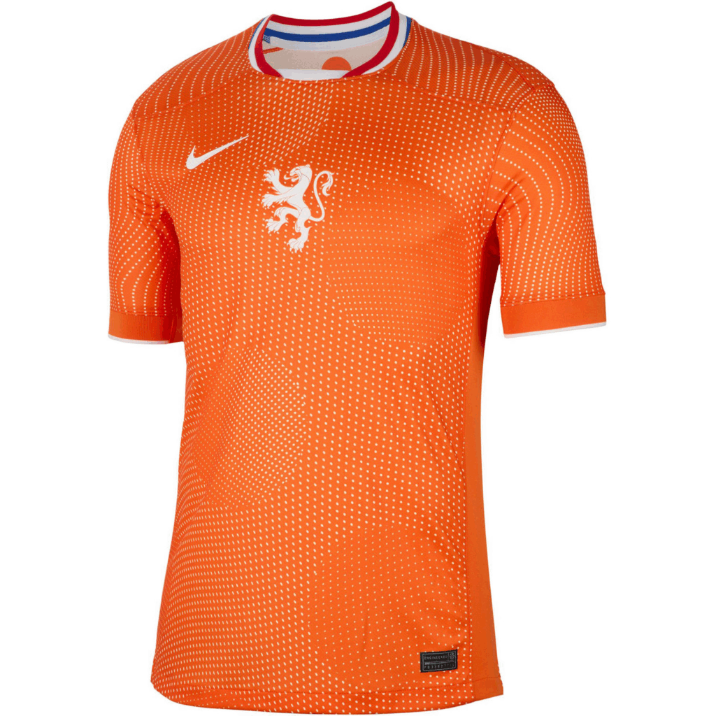 Áo Nike Netherlands 2025 Stadium 'Orange' FZ9015-819