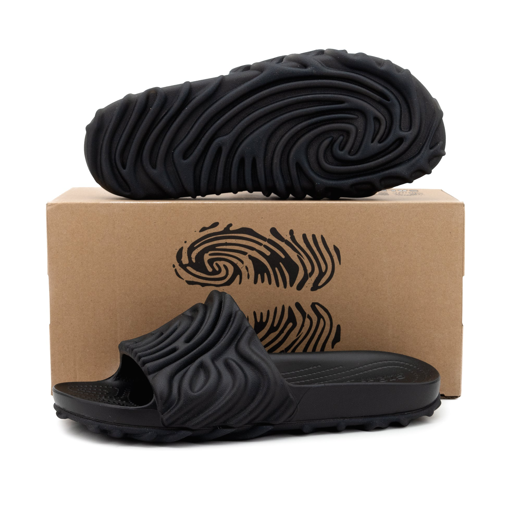 Alternative view of Dép Crocs Pollex Slide By Salehe Bembury Sasquatch 'Black' 208685-0KV