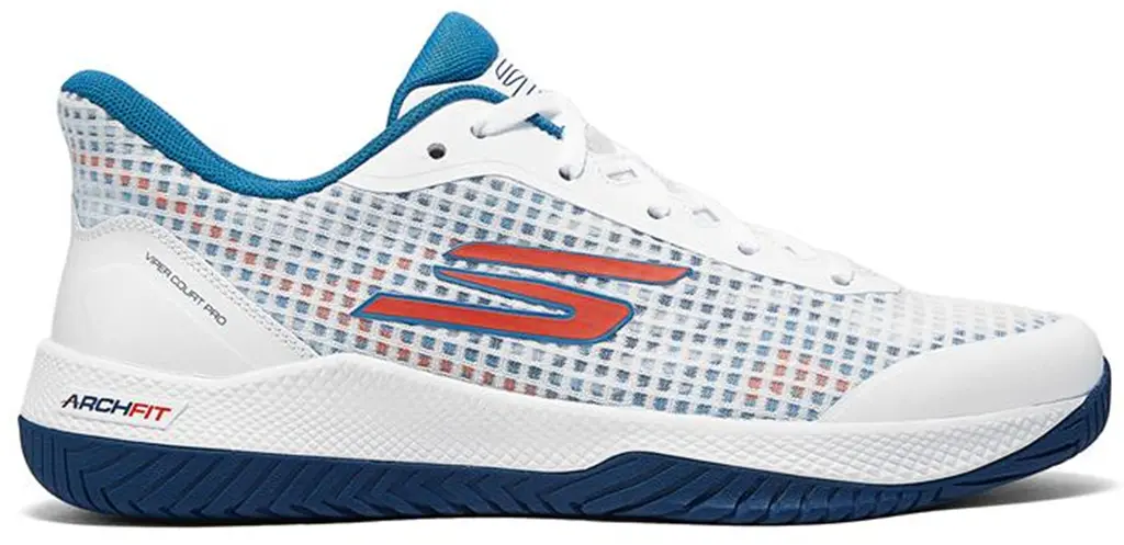 Giày Skechers Viper Court Pro 'White' 246069C-WTQ
