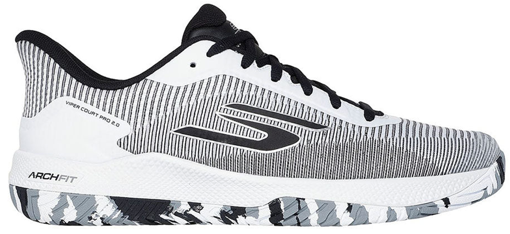 Giày Skechers Viper Court Pro 2.0 'White' 246069C-WBK