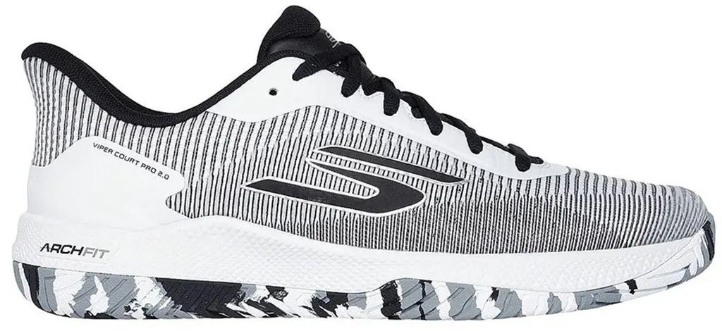 Giày Skechers Viper Court Pro 2.0 'White' 246069C-WBK