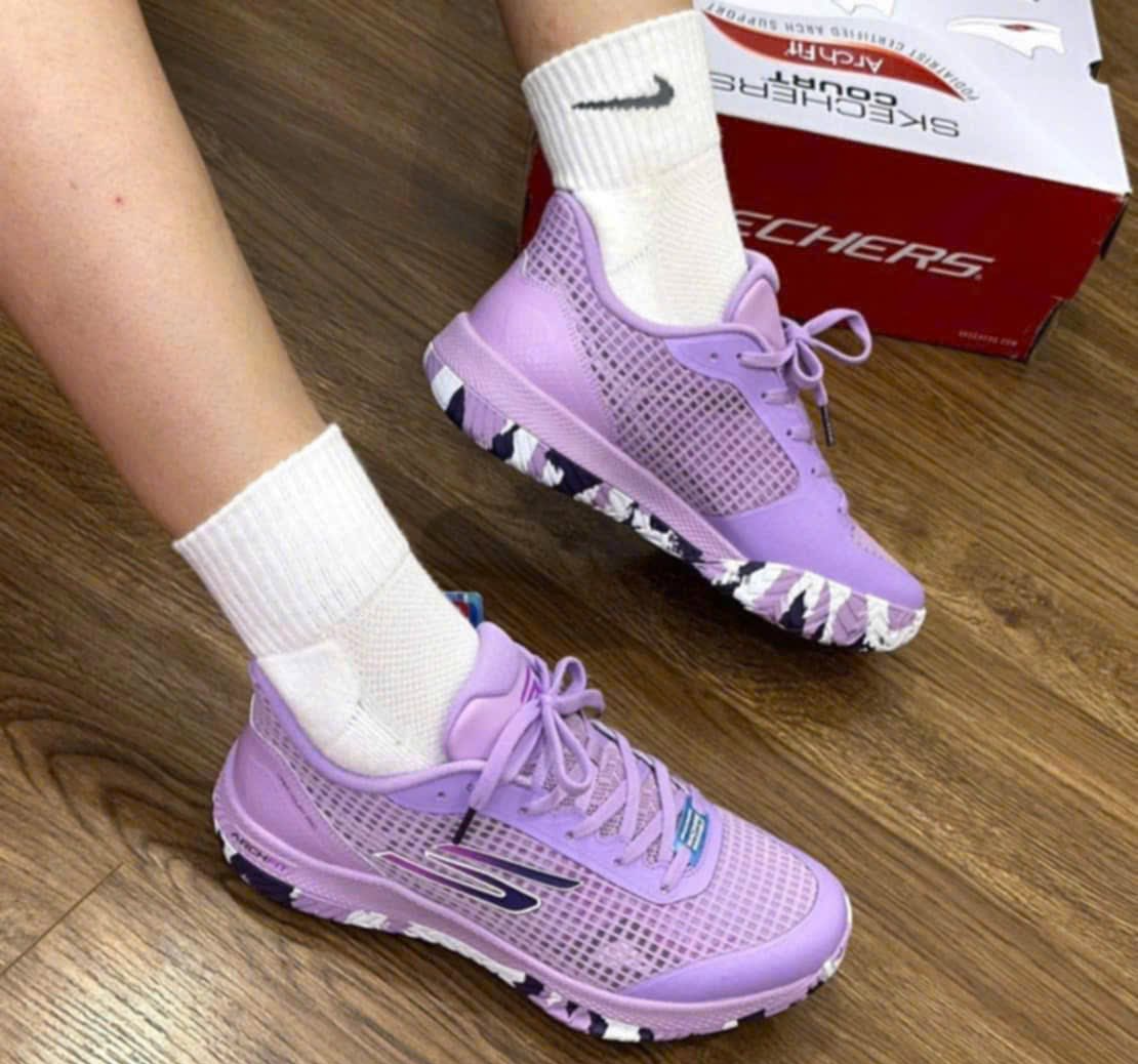 Alternative view of Giày Skechers Viper Court Pro 'Purple' 172069C-LAV