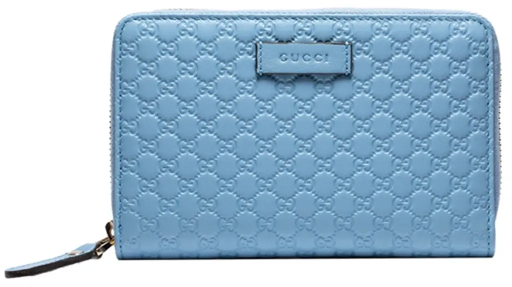 Ví Gucci Long Zip Wallet 'Blue' 449423-BMJ1G-4503