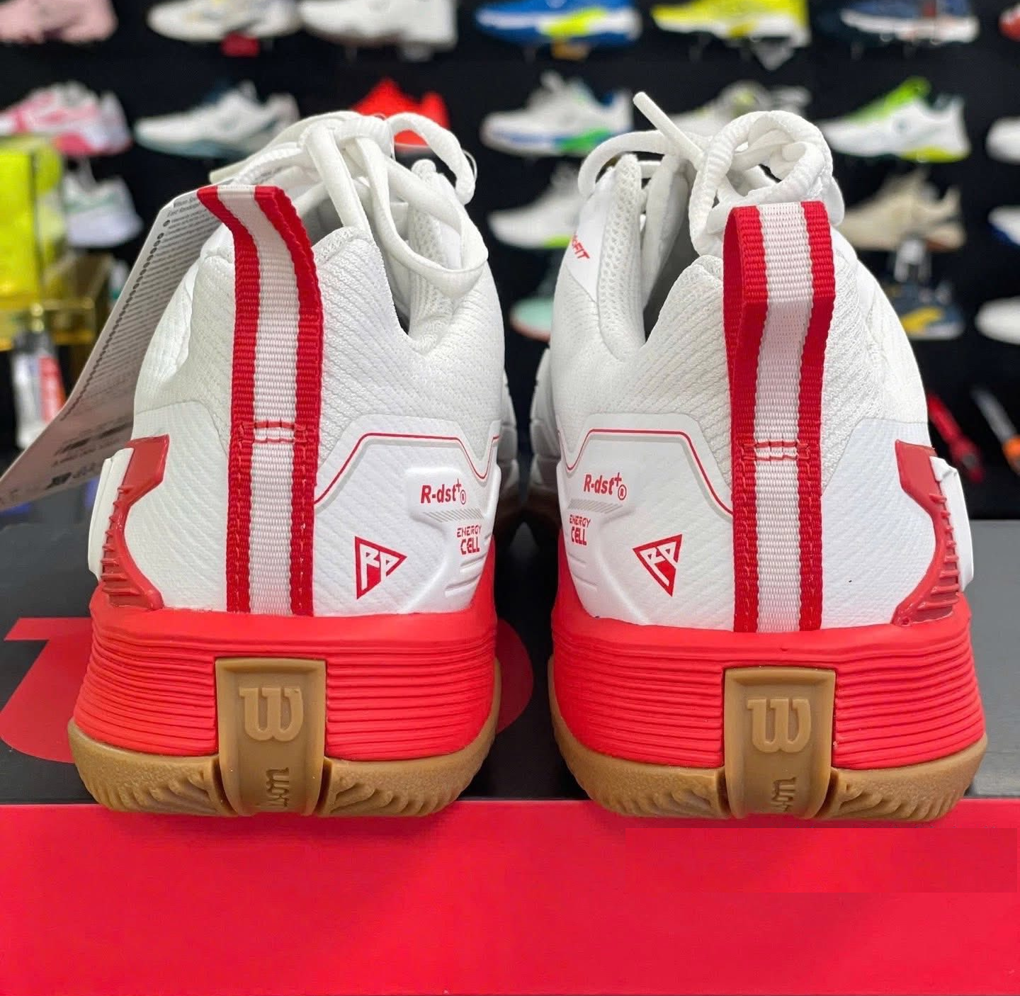 Giày Wilson Rush Pro 4.5 'White Infrared' WRS336610 - Ảnh 6