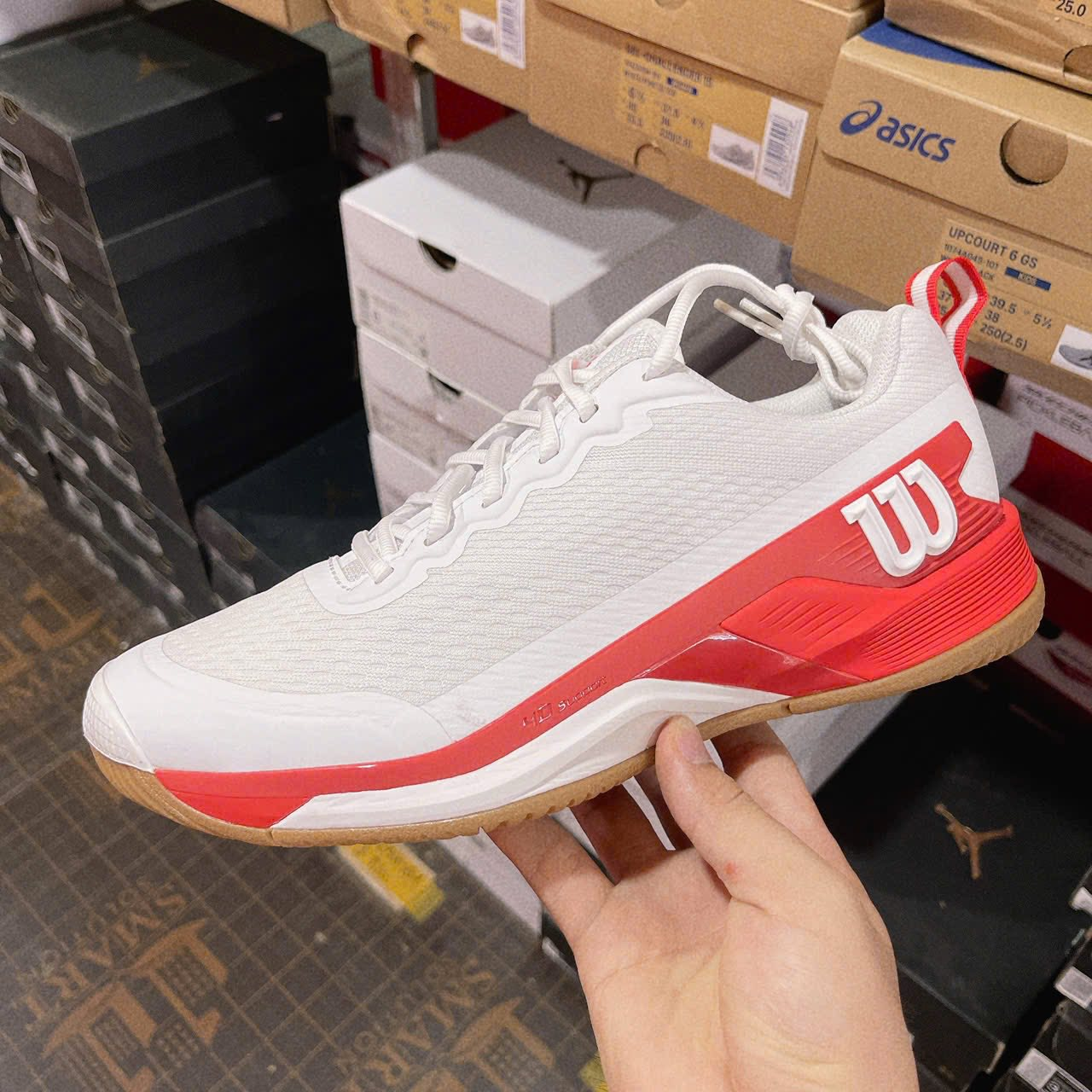 Giày Wilson Rush Pro 4.5 'White Infrared' WRS336610 - Ảnh 3