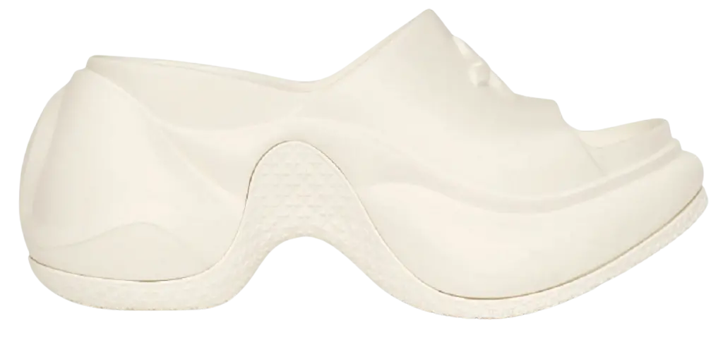 Dép SMFK Compass Wave High-Heel Bumper ‘White’ SL002W1