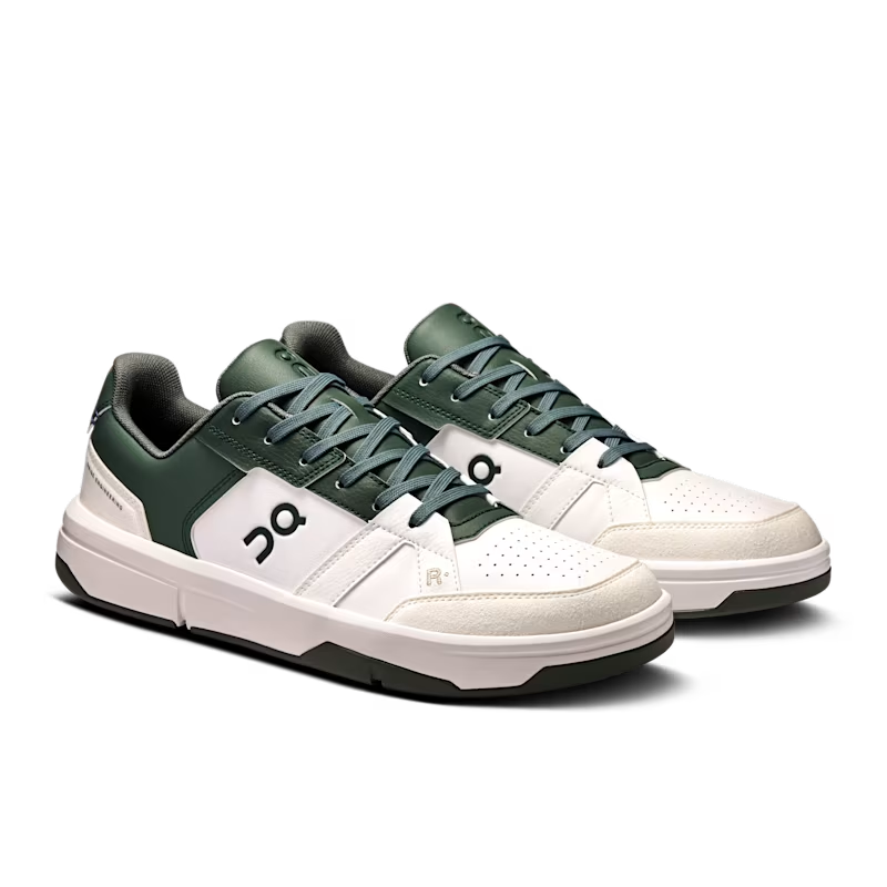 Alternative view of Giày On The Roger Clubhouse 'White Olive' 3MF10541528