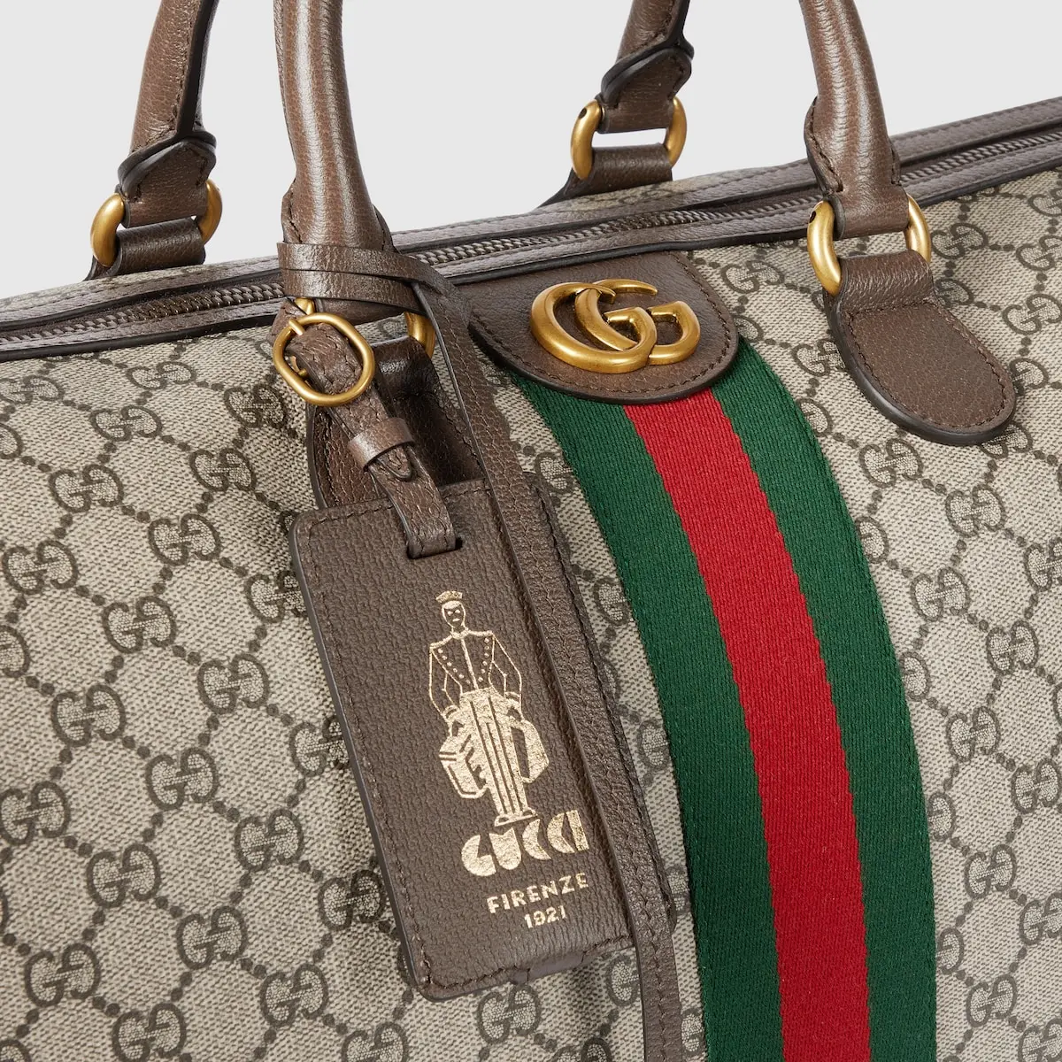 Alternative view of Túi Gucci Savoy Medium Duffle Bag 'Beige' 834460-FAEOI-9746