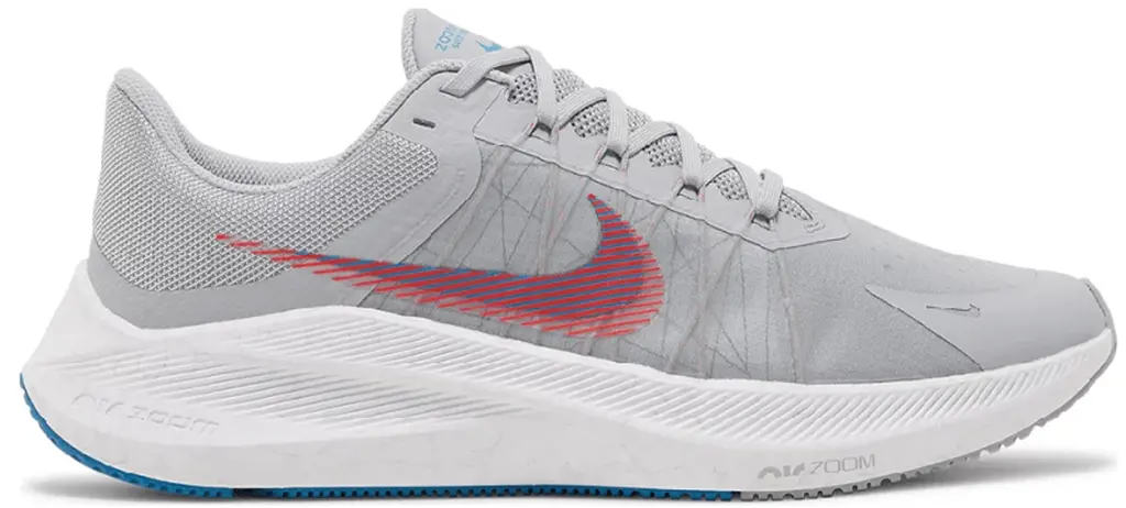 Giày Nike Winflo 8 'Wolf Grey Bright Crimson' CW3419-004