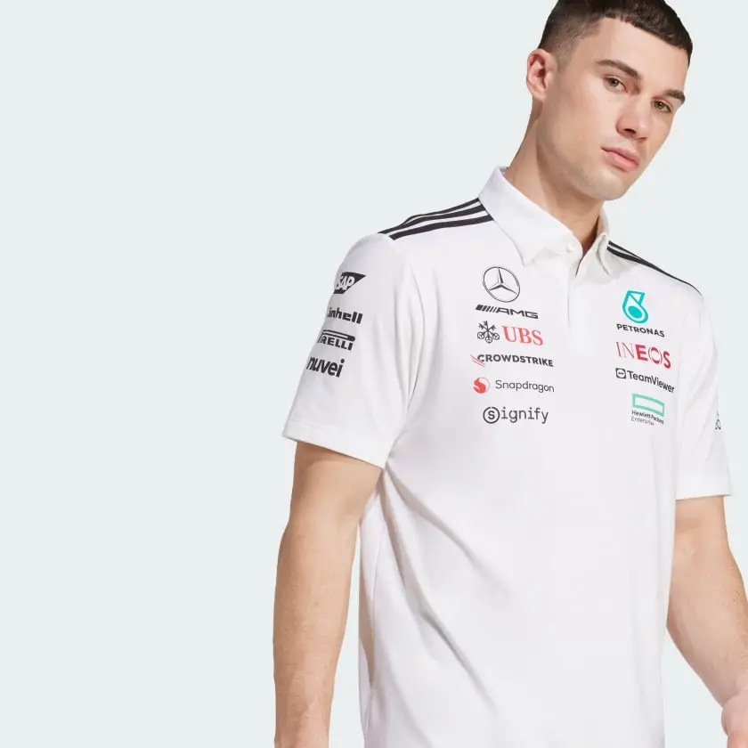 Alternative view of Áo Adidas Mercedes AMG Petronas Formula One Team 'White' JW0586