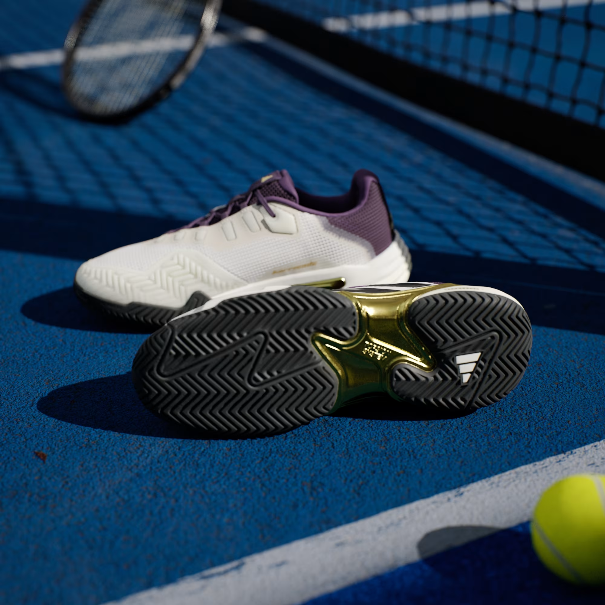 Alternative view of Giày Adidas Barricade 13 ‘Core White’ JR1499