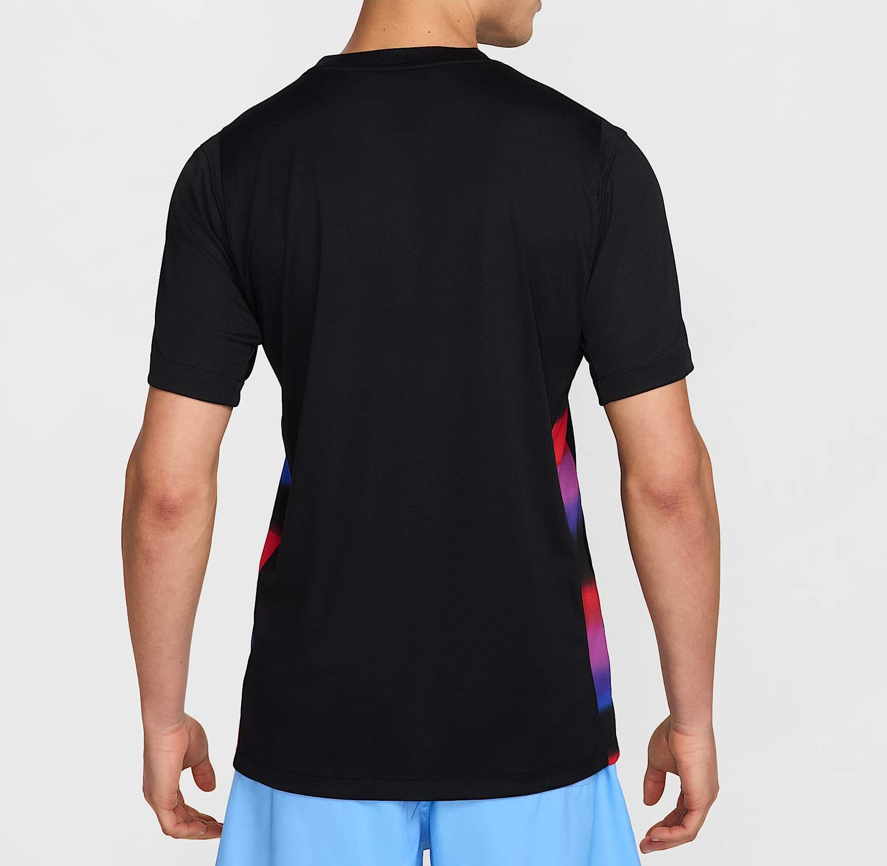 Alternative view of Áo Nike England 2025 Stadium Away 'Black' FZ9022-010