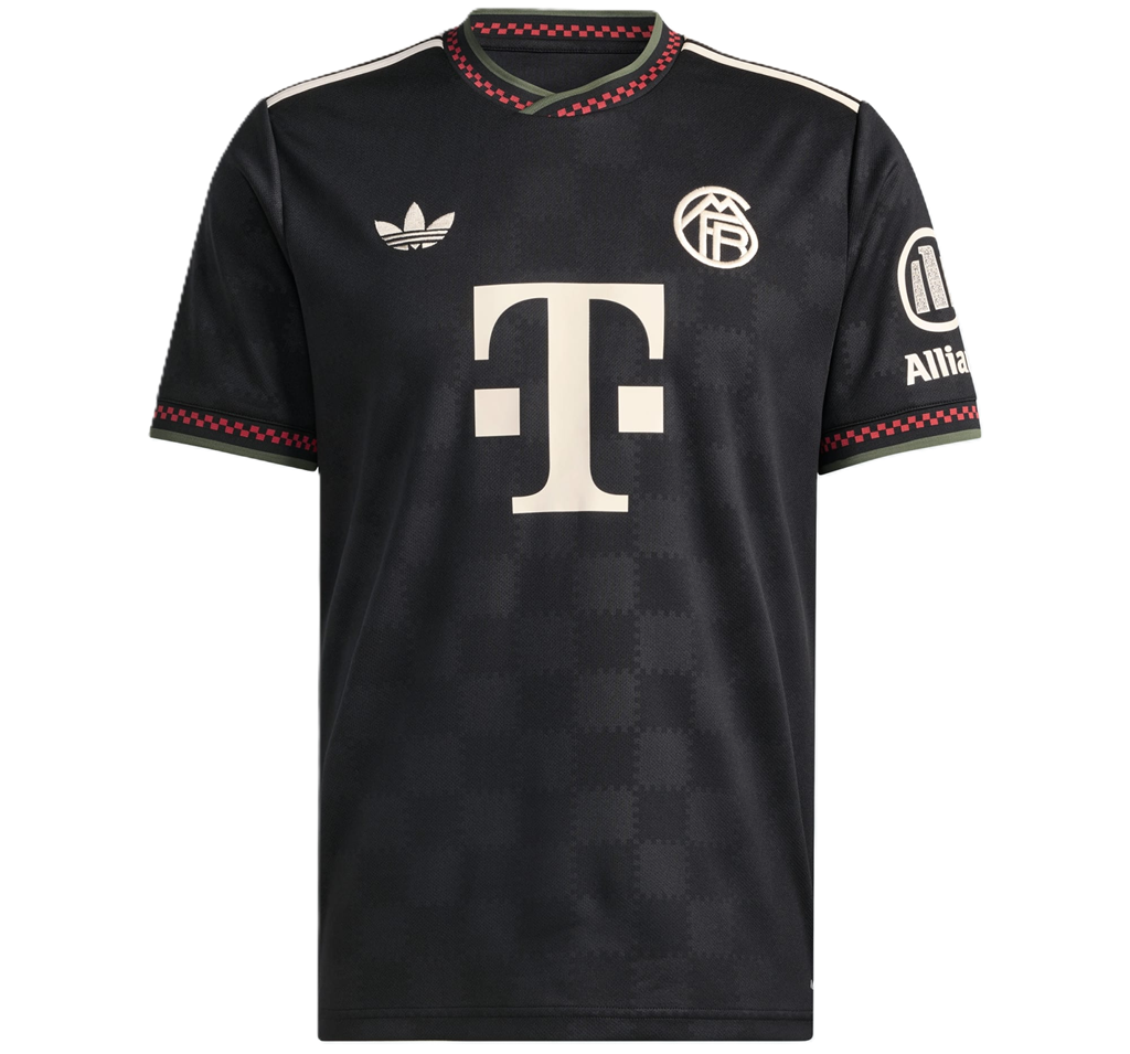 Áo Adidas FC Bayern 25/26 Third Jersey 'Black' KE6801