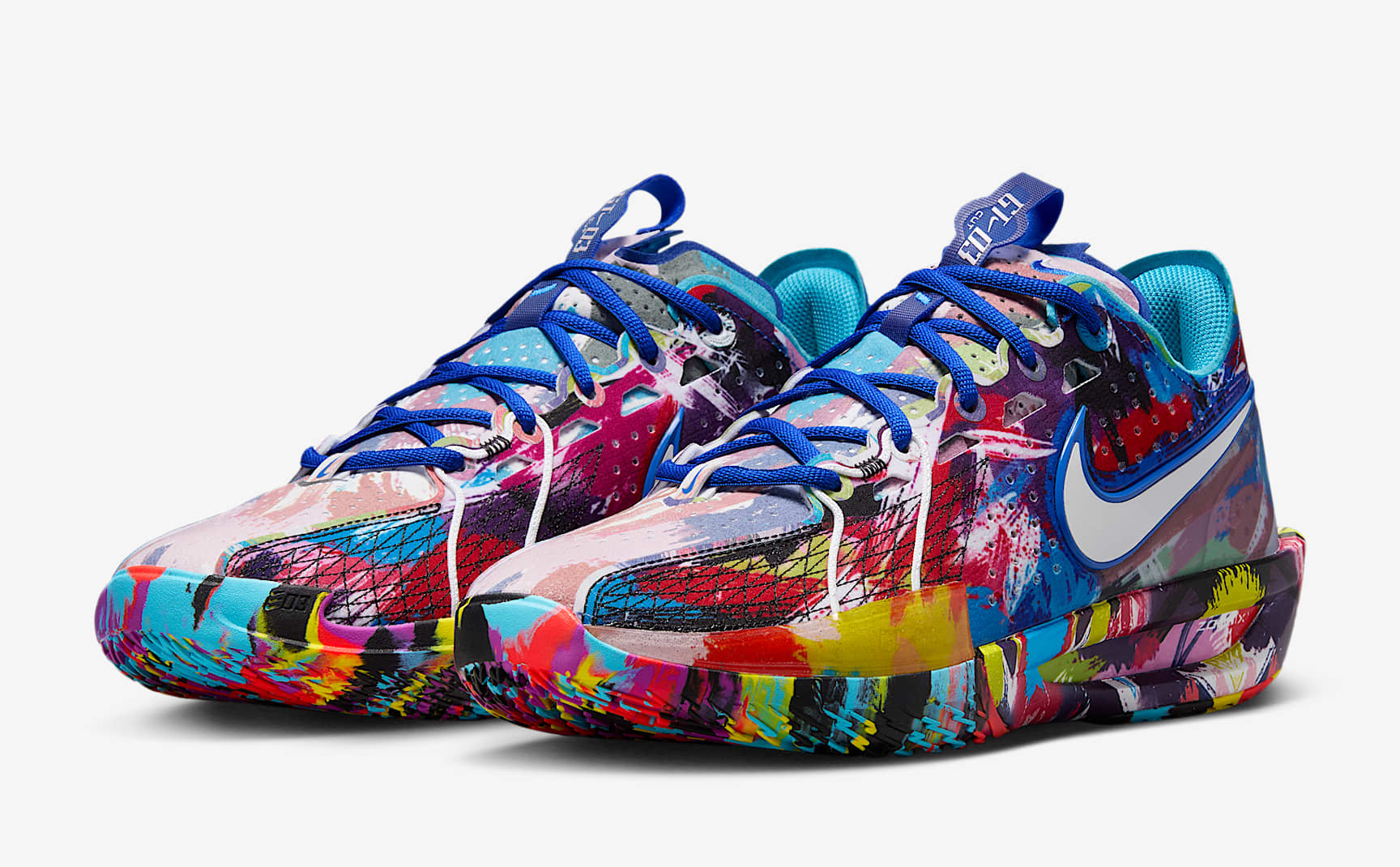 Giày Nike Jewell Loyd x Air Zoom GT Cut 3 EP ‘Paint’ IF2522-100 - Ảnh 9
