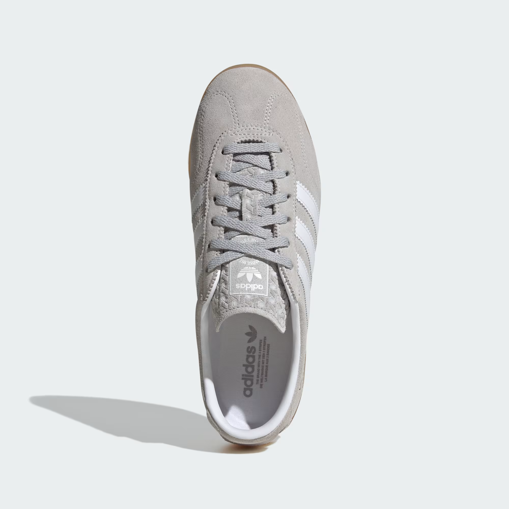 Alternative view of Giày Adidas Gazelle Lo Pro 'Grey White Gum' JS4516
