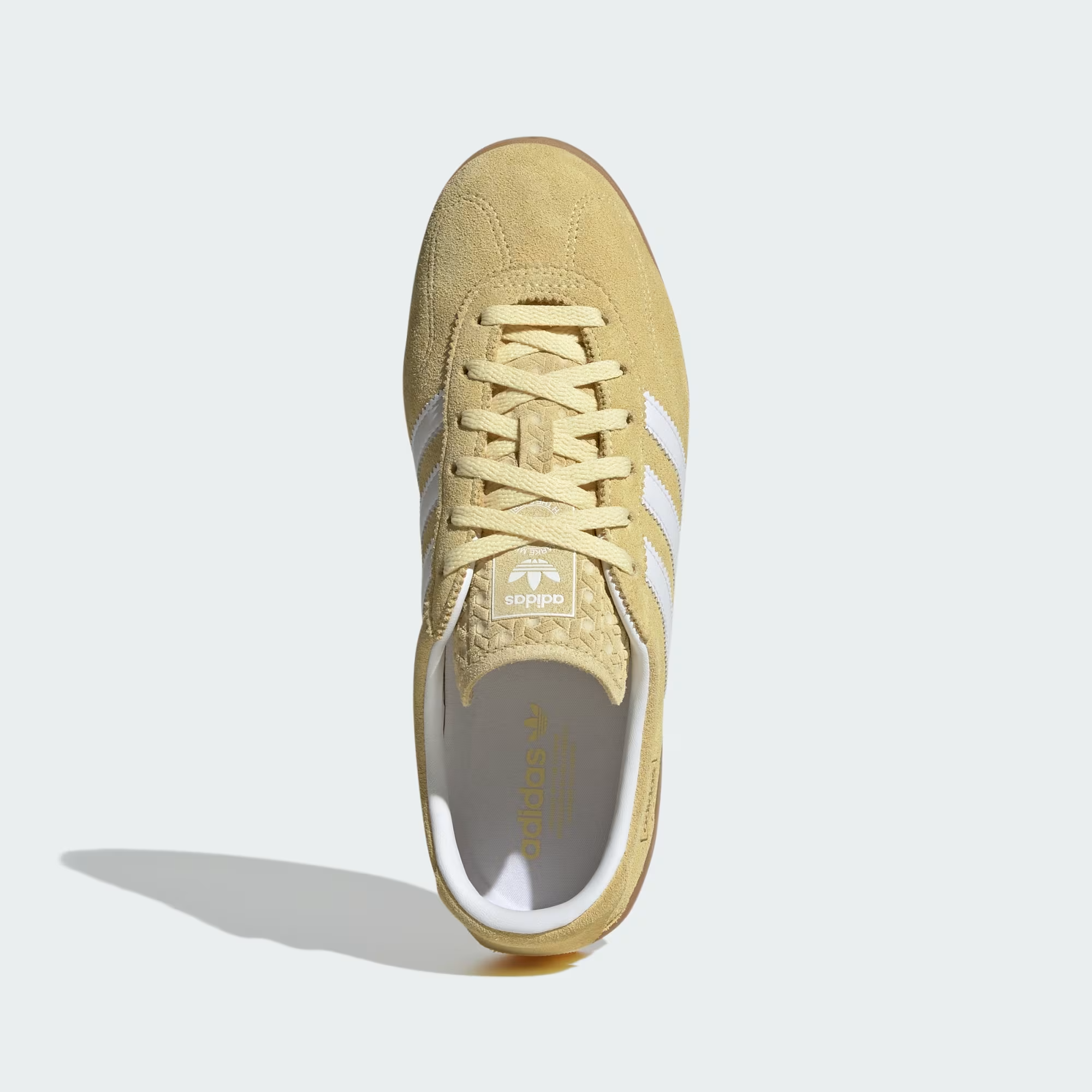 Alternative view of Giày Adidas Gazelle Lo Pro 'Almost Yellow Cloud White' JR8894