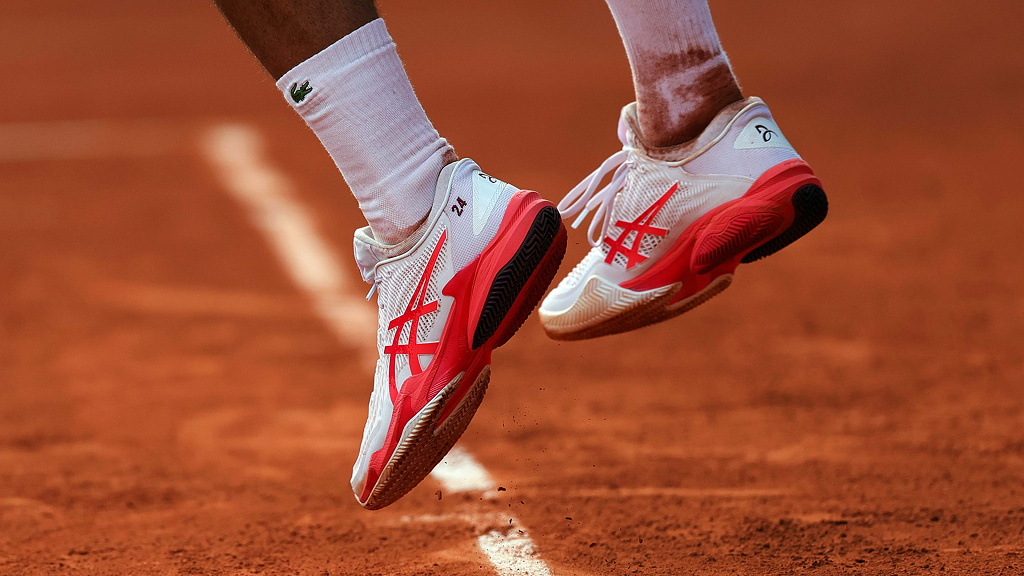 Giày Asics Court FF 3 Novak 'Cream Red' 1041A522-968 - Ảnh 5