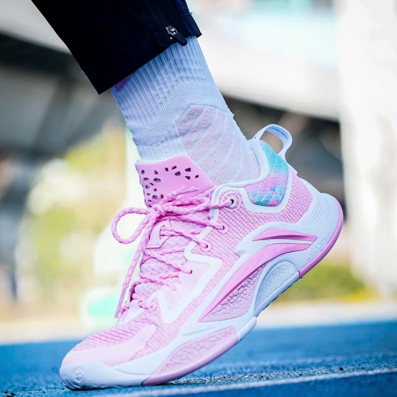 Giày Lining Badfive Hunting 1 'Pink' ABFV003-3 - Ảnh 3