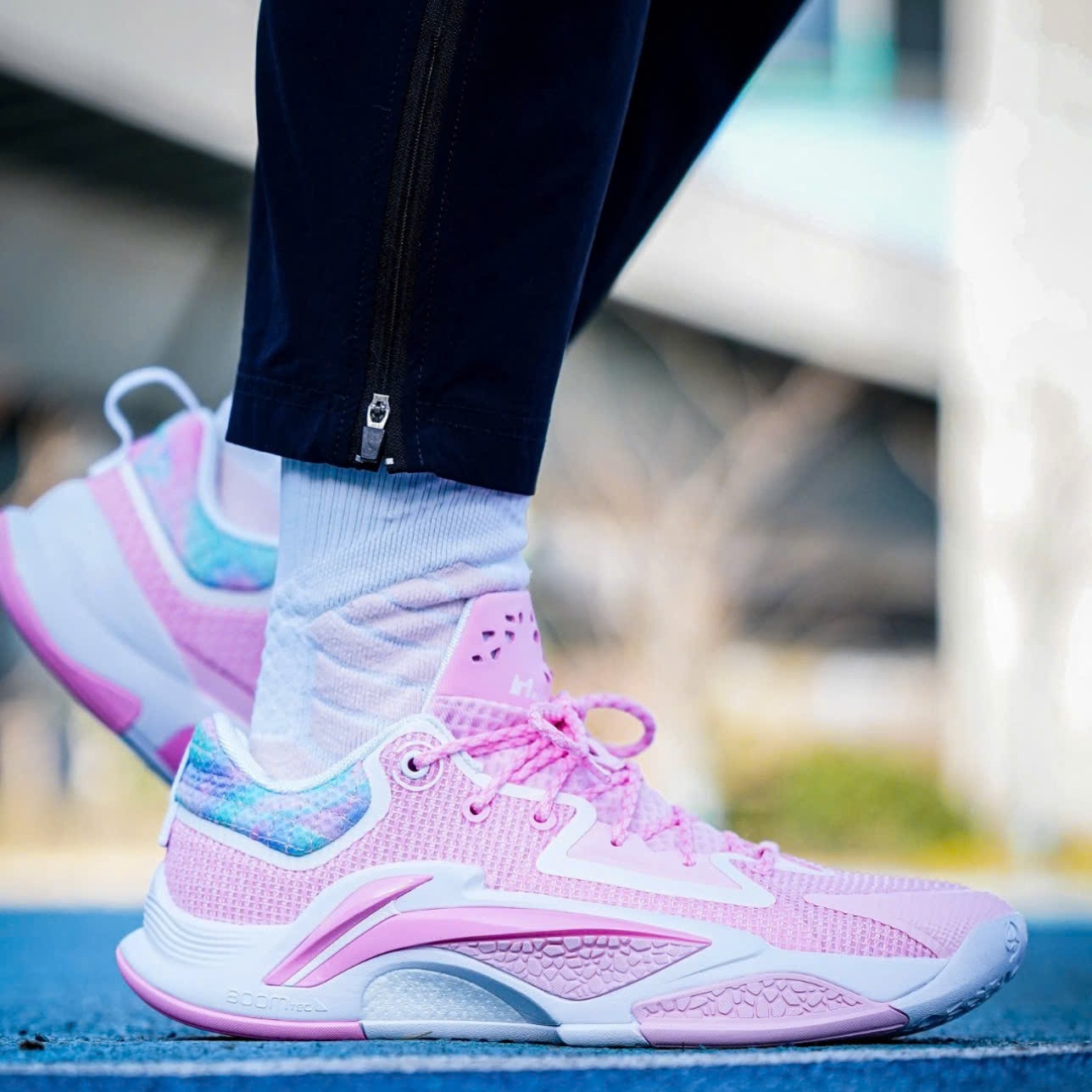 Giày Lining Badfive Hunting 1 'Pink' ABFV003-3 - Ảnh 4