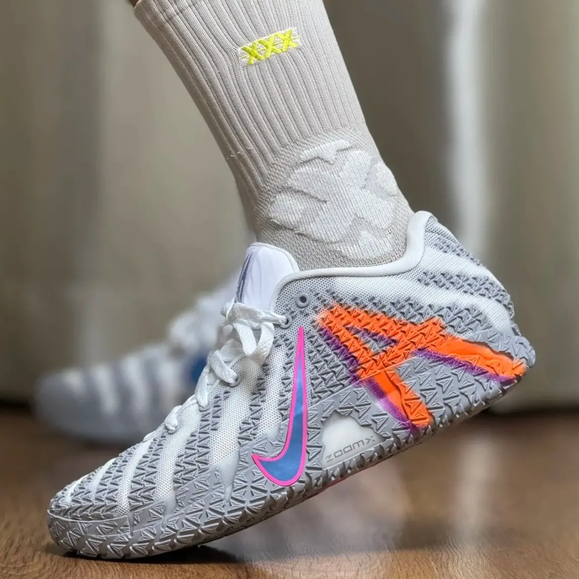 Alternative view of Giày Nike Ja 3 GS 'Light Show' IB4773-100