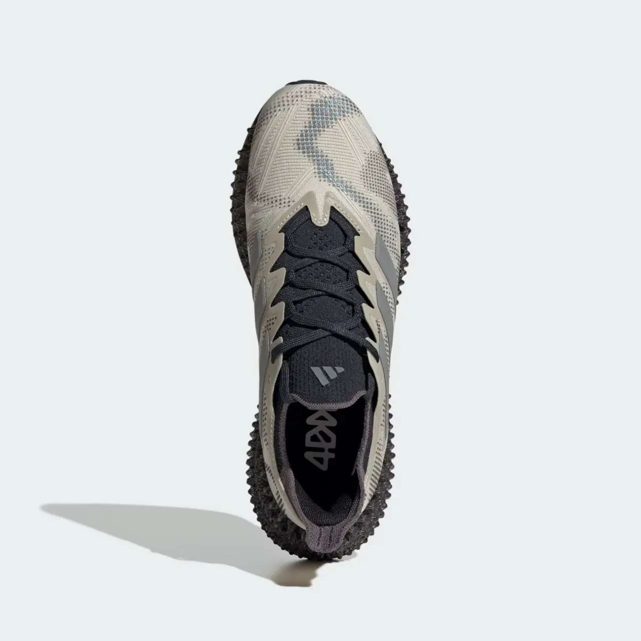 Alternative view of Giày Adidas 4DFWD ‘Beige Silver Metallic’ JI1455
