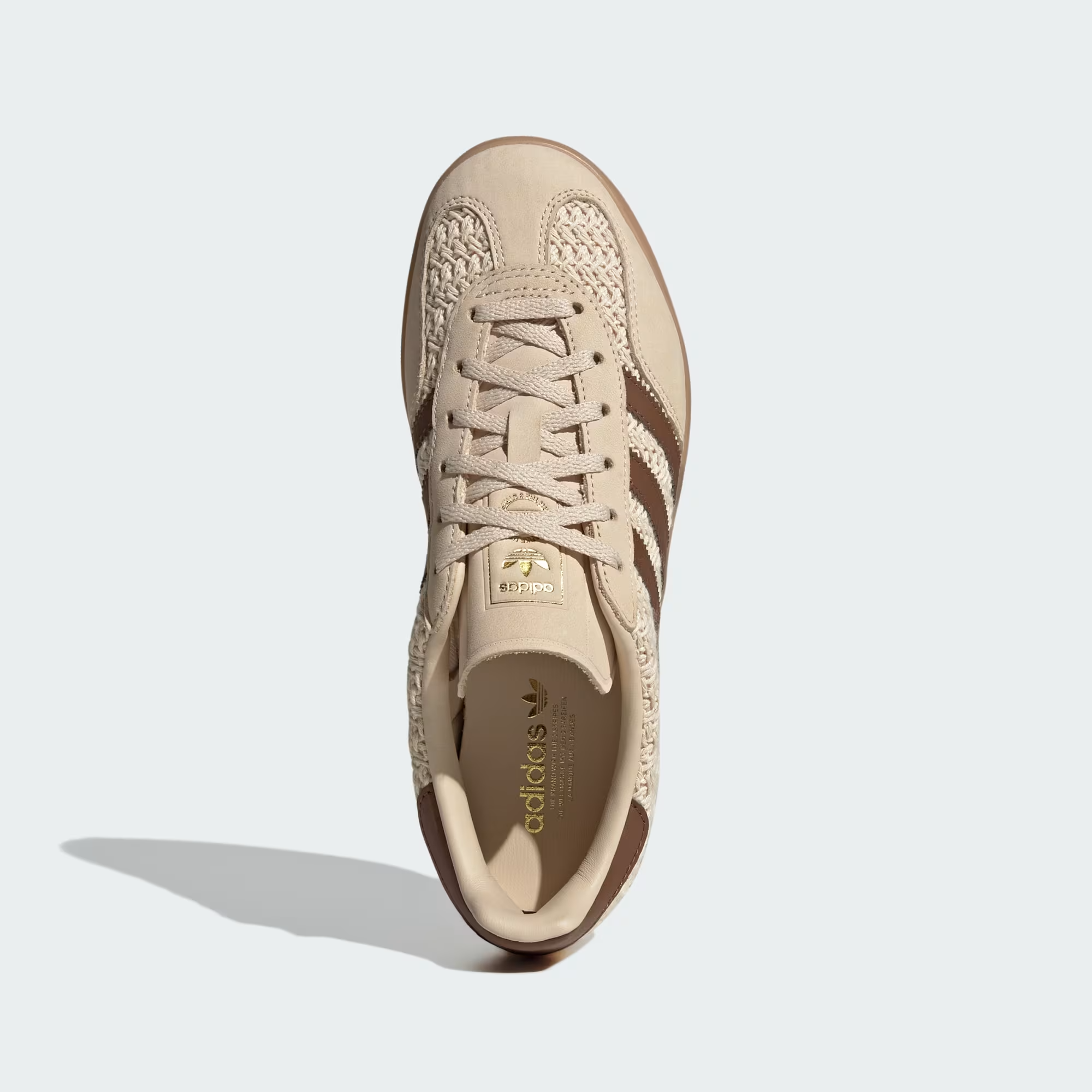 Alternative view of Giày Adidas Gazelle Indoor 'Premium Brown' JS1418
