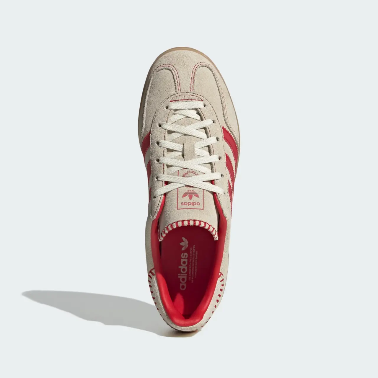 Alternative view of Giày Adidas Gazelle Indoor 'Beige' JS1402