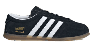 Giày Adidas Gazelle Lo Pro 'Black White Gum' JR8886