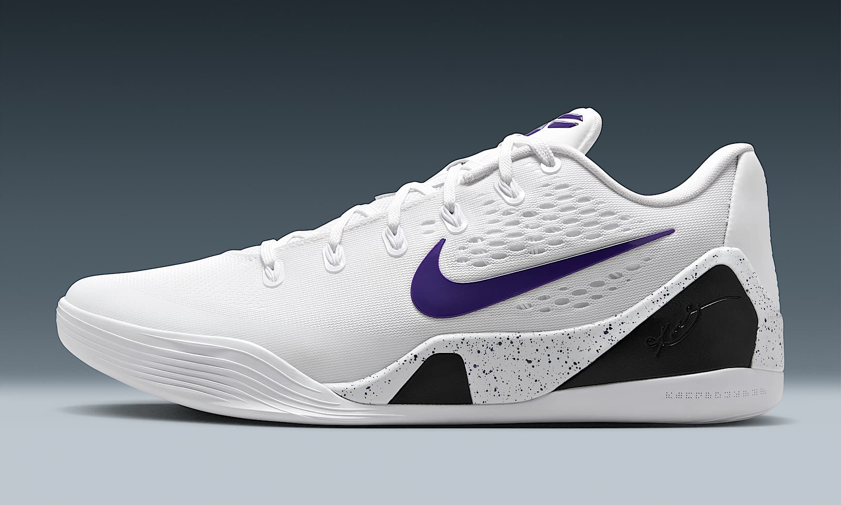 Alternative view of Giày Nike Kobe 9 Elite Low 'White' IH1401-100