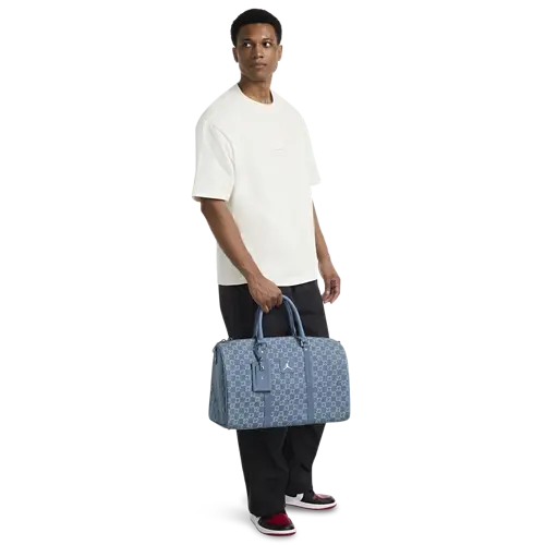 Alternative view of Túi Nike Jordan Monogram Duffel Bag 'Blue' MM9060-571