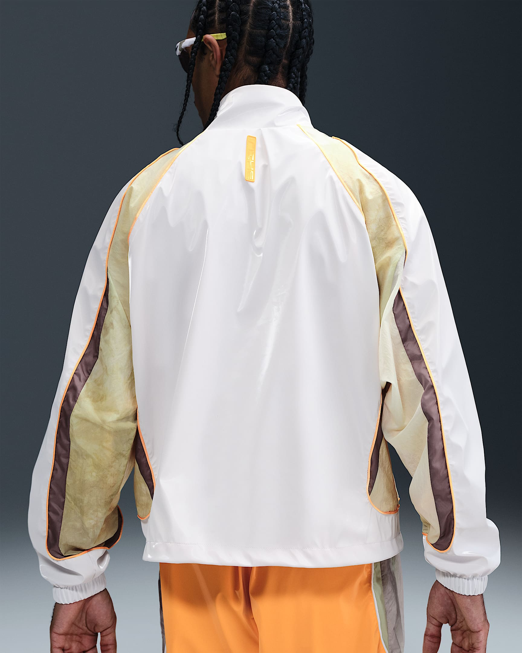 Alternative view of Áo Nike Project FROG Track Jacket 90s 'White Olive' HJ3290-539