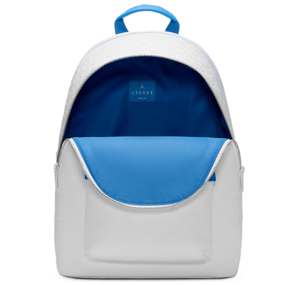 Alternative view of Balo Nike Jordan Monogram Backpack 20L 'White' HV1621-100