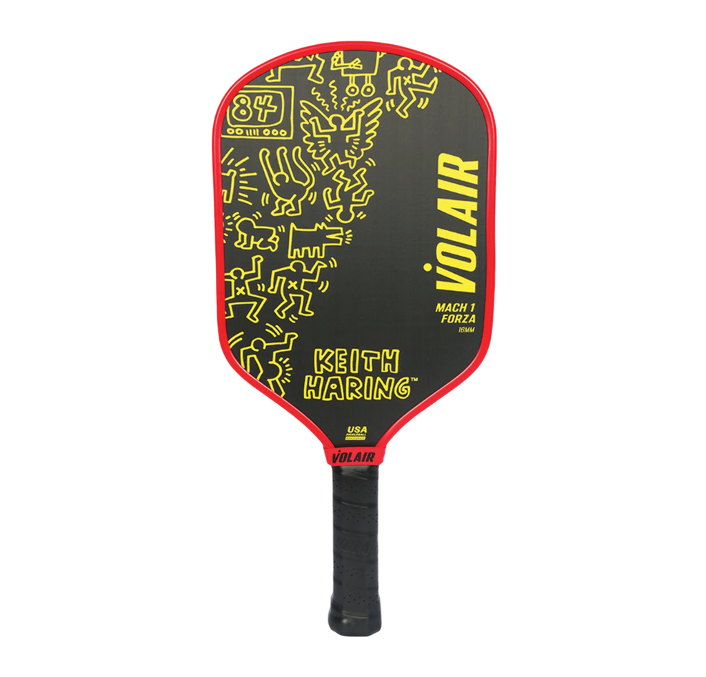 Vợt Pickleball Volair Mach 1 Forza: 16mm 'Keith Haring #2'