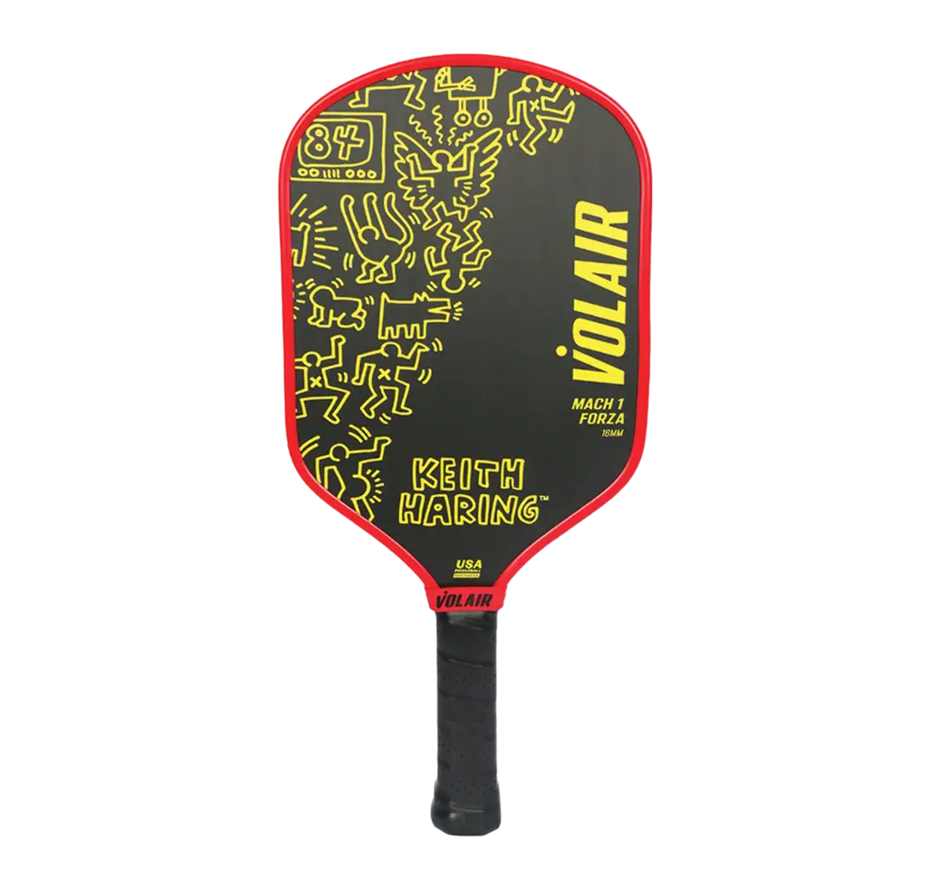 Vợt Pickleball Volair Mach 1 Forza: 16mm 'Keith Haring #2'