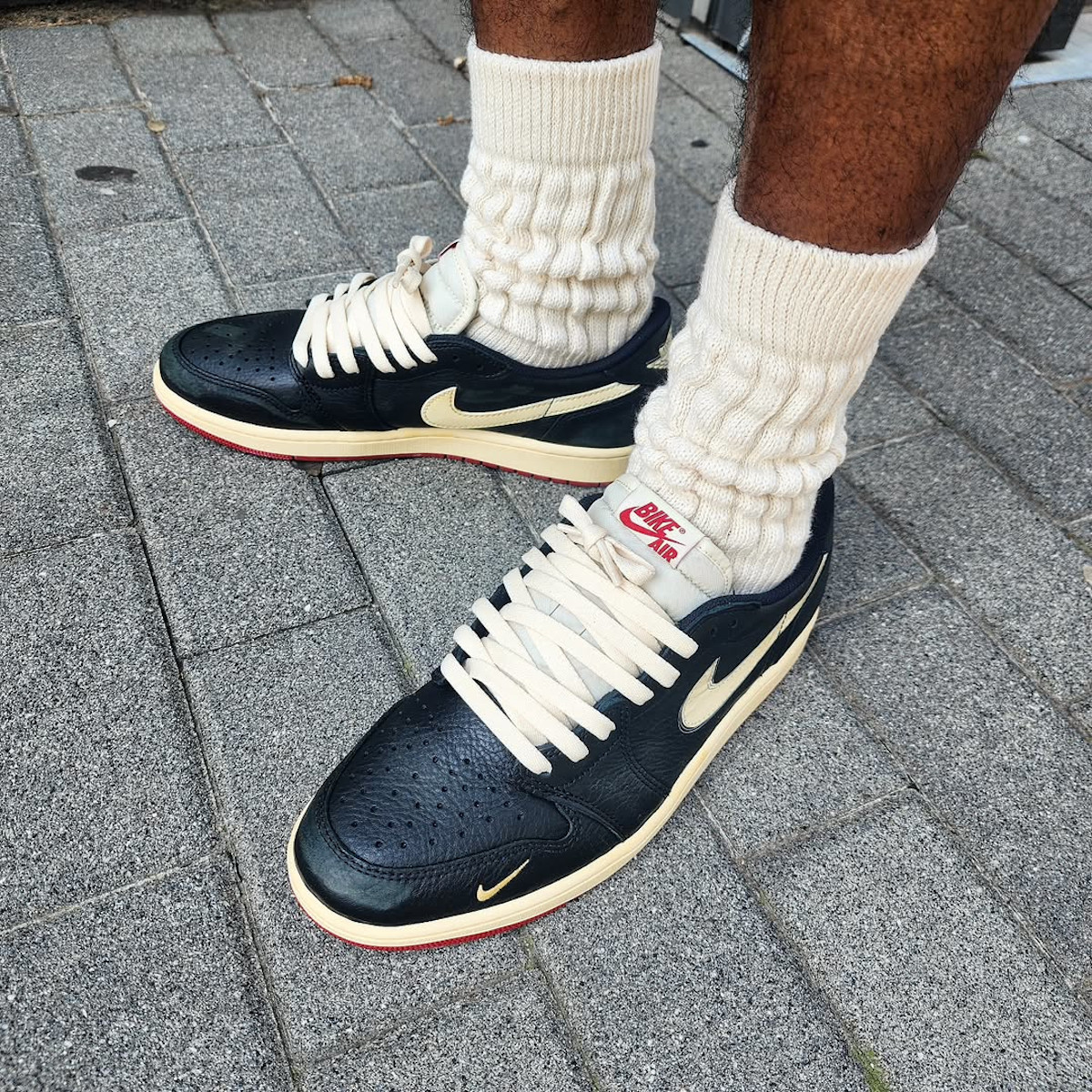 Giày Nike Air Jordan 1 Low OG 'Better With Time' IB8958-001 - Ảnh 6