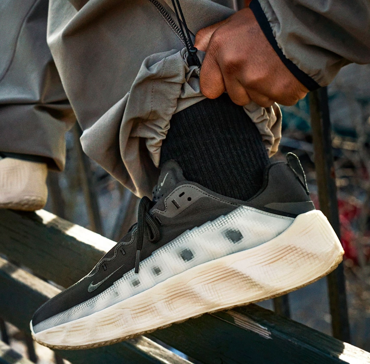 Alternative view of Giày Nike Ava Rover 'Black Muslin' DX4215-003