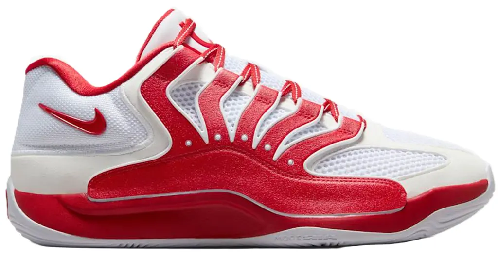 Giày Nike KD 18 TB 'White University Red' IM0634-104